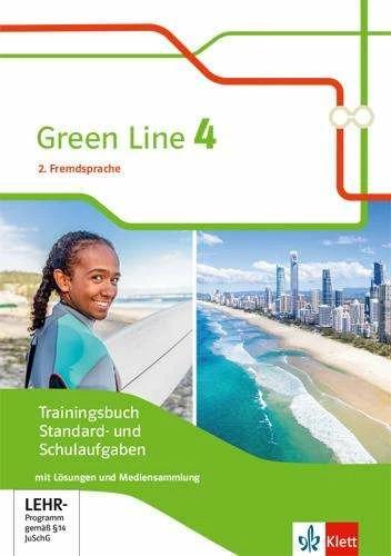 Produktbild Green Line 4. Ausgabe 2. Fremdsprache. Trainingsbuch Standard- und Schulaufgaben, Heft mit Lösu (Deutsch, 2021)