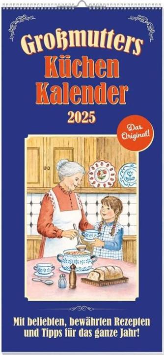 Produktbild Grossmutters Küchenkalender einzeln 2025 (Deutsch)