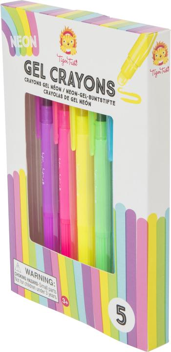 Produktbild Tiger Tribe Gelkrijtjes - Neon - 5 stuks (Mehrfarbig, 5 x)