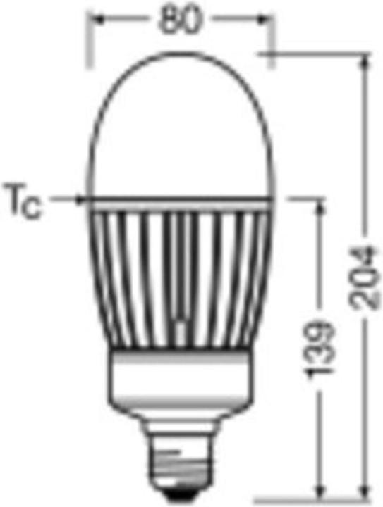 Produktbild Ledvance HQL LED P 6000LM 41W 840 E27 (E27, 41 W, 6000 lm, 1 x, D)