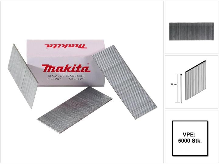 Actual product image Makita upset head nail