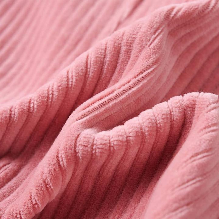 Produktbild VidaXL Kinder-Latzkleid Cord Hellrosa 92,Material: 58 % Baumwolle (92)