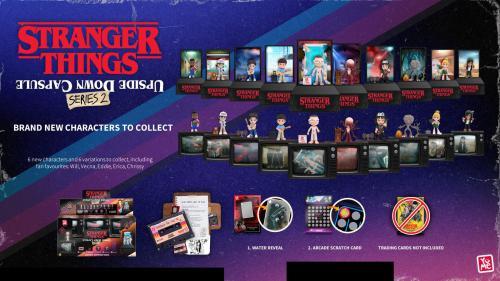 Actual product image YuMe 12pz) Stranger Things Upside Down Capsule S2 Display