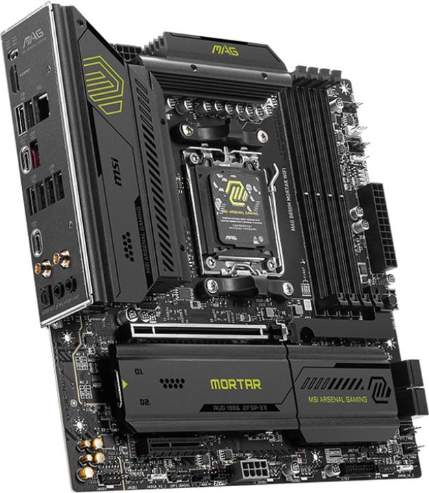 Produktbild MSI MAG B850M Mortar Wifi (B850,AM5,mATX,DDR5)