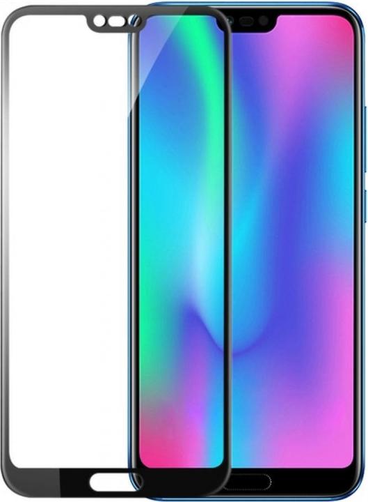 Actual product image Screenguard Honor 10 Full Screen Protective Glass Film 2.5D 9H (1 Piece, Honor 10)