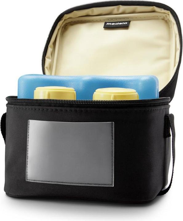 Produktbild Medela Kühltasche mit 4 Milchflaschen und 1 Kühlelement (0.15 l)