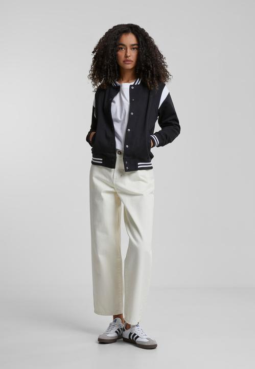 Produktbild Urban Classics Ladies Inset College Sweat Jacket (XXL)
