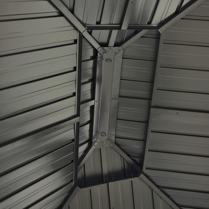 Produktbild Leco Hardtop-Pavillon Helena (365 cm, 300 cm)