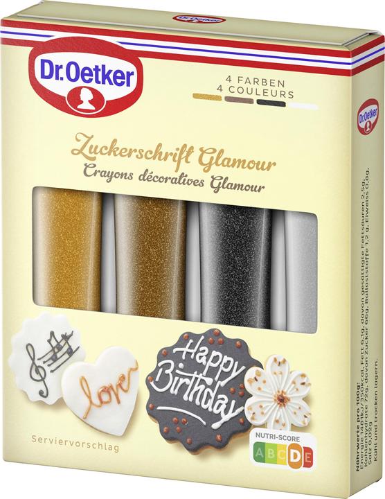 Produktbild Dr. Oetker Zuckerschriften «Glamour» 76 g (1 x)