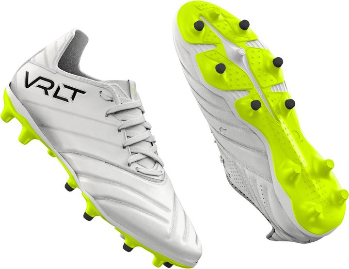 Produktbild Kipsta Damen/Herren Fussball Nockenschuhe Leder FG - Viralto II Matador weiss (42)