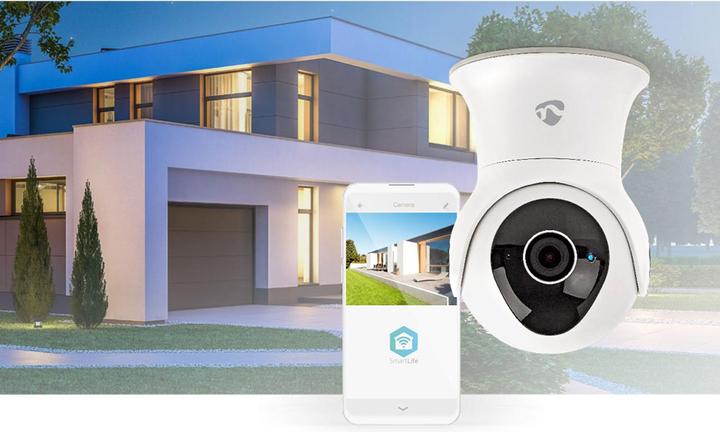 Immagine prodotto Nedis Telecamera da esterno Smartlife Wi-Fi Full HD 1080p IP65 Cloud / Interno 16GB 12 VDC con sensore di (1920 x 1080 Pixels)