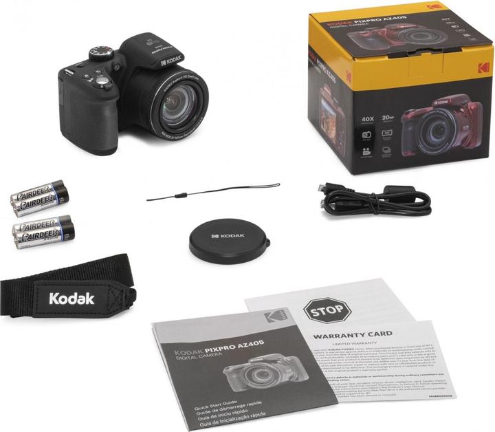 Image du produit Kodak Pixpro AZ405 (4.3 - 172 mm, 20 Mpx, 1/2,3'')