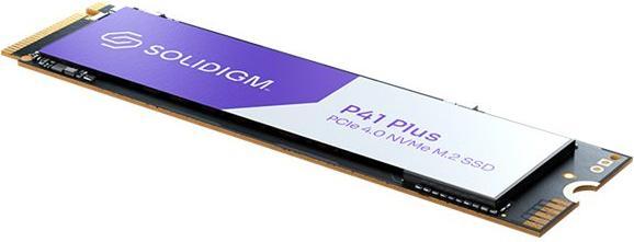 Produktbild Intel SSD/P41 Plus 512GB M.2 80mm PCIe SglPk (512 GB, M.2 2280)