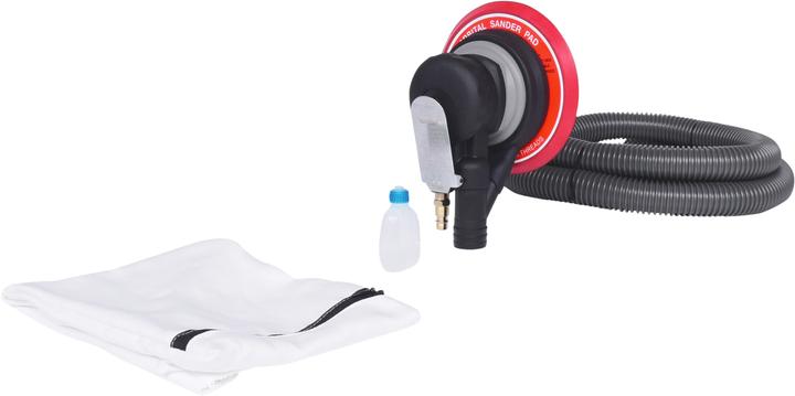 Immagine prodotto KS Tools Levigatrice eccentrica pneumatica con aspirazione della polvere, 240 W, consumo d'aria 225 l/min