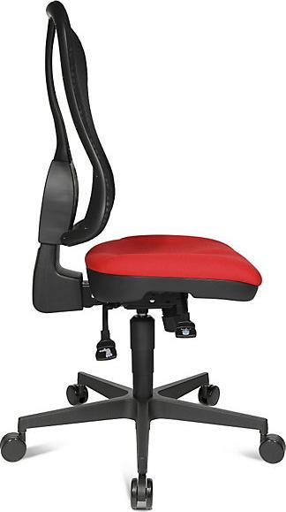 Actual product image Topstar Intervertebral disc swivel chair, trough seat