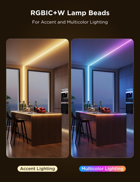 Produktbild Govee LED Strip (RGBIC, RGBW, 300 cm, Indoor)