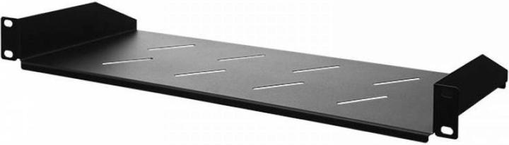 Actual product image Stalflex Rack Shelf 19" 1U Black RSF19-1U-170B