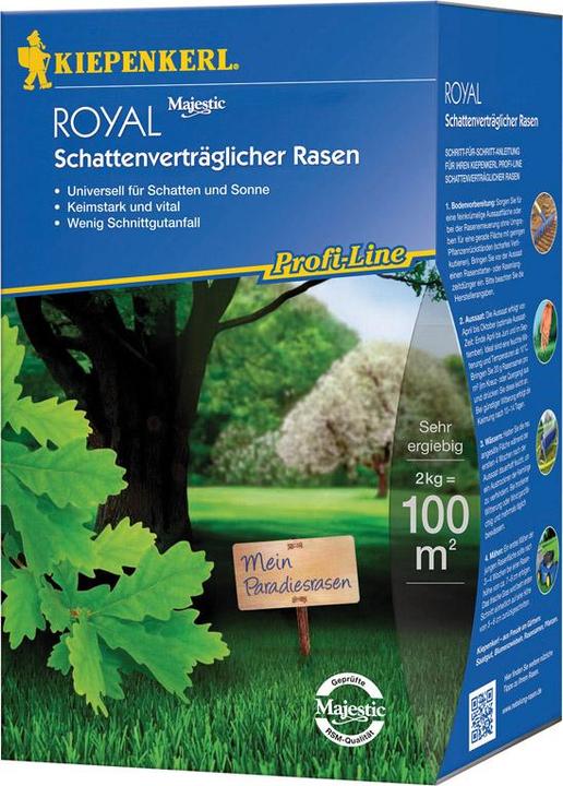 Kiepenkerl Rasensamen Schattenvertrglicher Rasen 2 kg 100 m (Rasensamen)