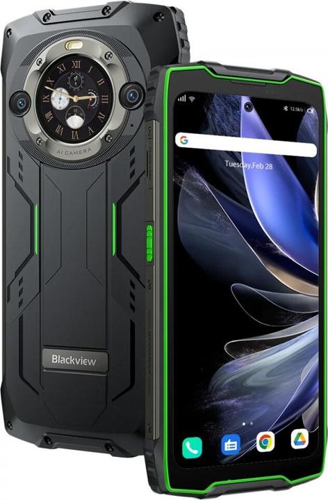 Image du produit Blackview BV9300 Pro (256 Go, Green, 6.70", Double SIM, 64 Mpx, 5G)