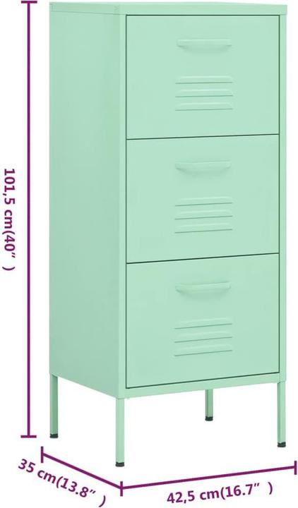 Actual product image VidaXL Nalren (42.5 x 35 x 101.5 cm)