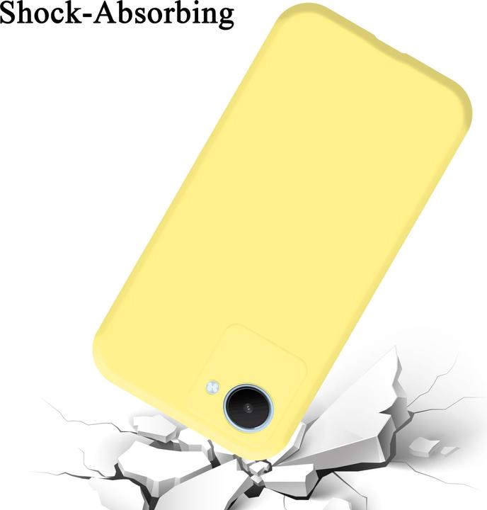 Produktbild Cadorabo TPU Liquid Silicone Case Hülle für Realme C30 / Narzo 50i PRIME (Realme Narzo 50i Prime, Nokia C30)