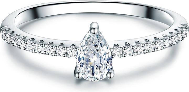 Trilani Damen Sterling Silber Zirkonia silber - 16308