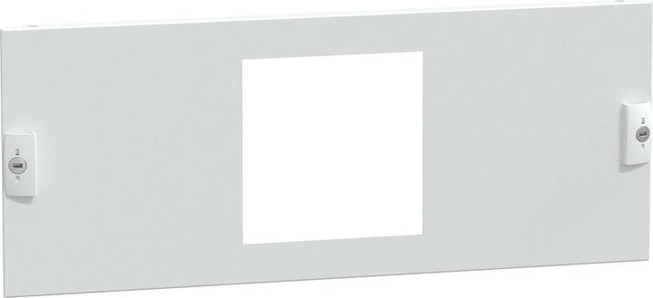 Actual product image Schneider Electric PrismaSeT-P, front panel, automatic mains switching UA/BA,width=650mm,height=4modules LVS03671