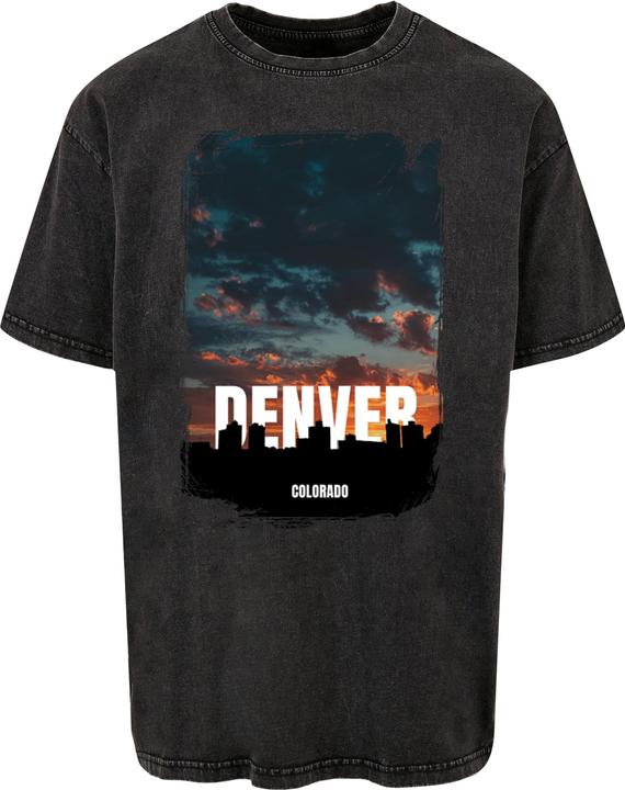 Produktbild Merchcode Denver Acid Washed Heavy Oversize Tee - 113123 (XL)
