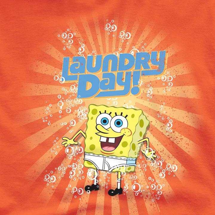 Immagine prodotto Spongebob Squarepants Laundry Day! Maglietta Uomo (S)