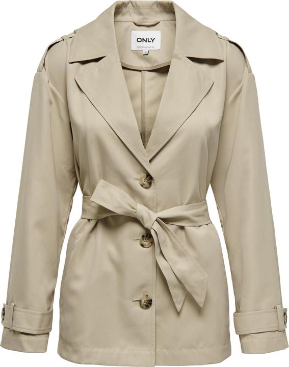 Actual product image Only Lapel collar jacket trench coat (M)