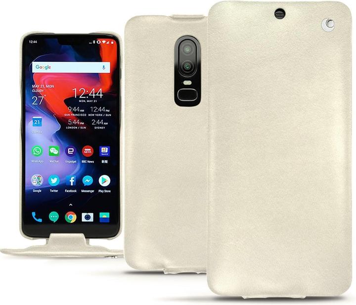 Produktbild Noreve Lederschutzhülle vertikal (OnePlus 6)