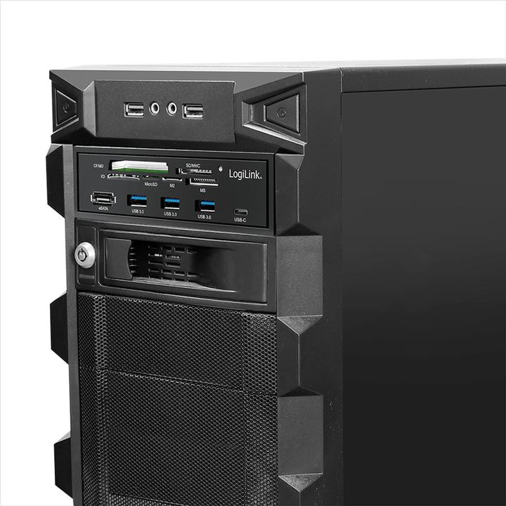 Actual product image LogiLink Multifunktions-Panel (SATA)