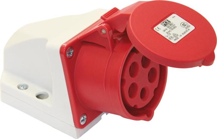 Produktbild PCE 125-6k Wanddose 32A 5p 6h IP44