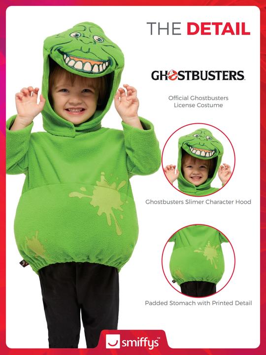 Produktbild Smiffys Ghostbusters: Slimer (98, 102, 104, 100 A)
