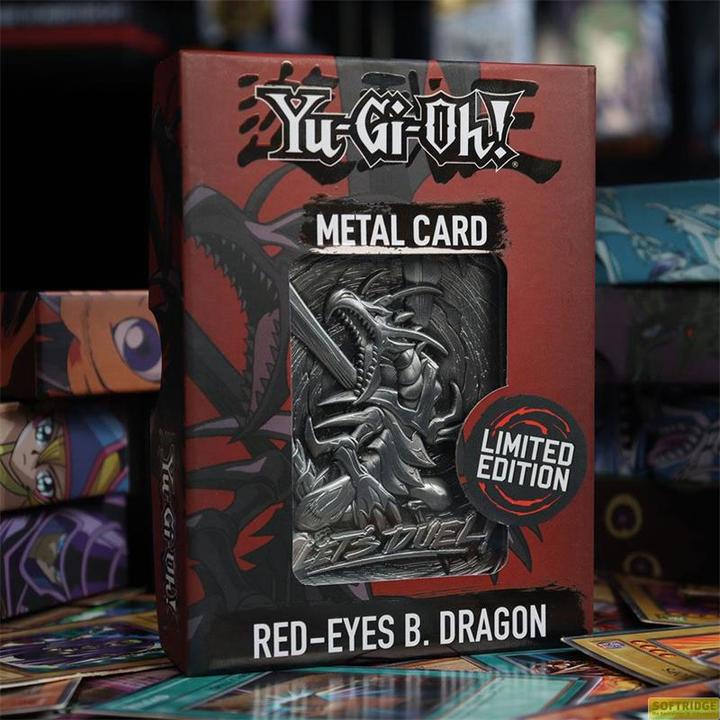 Actual product image Yu-Gi-Oh ! - Red Eyes B. Dragon - Carte Métal Collector