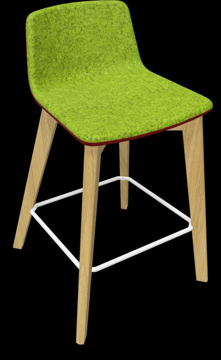 Actual product image Narbutas Twist & Sit Bar Stool
