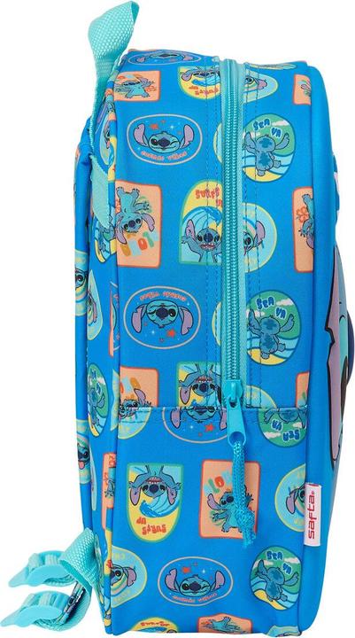 Produktbild Lilo & Stitch Schulrucksack Blau 22 x 27 x 10 cm 3D