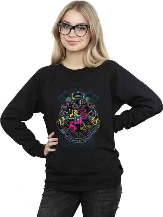 Image du produit - Sweat NEON HOGWARTS CREST - Femme (XXL)