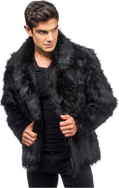 Produktbild Chaks Jacke - Kunstfell: Schwarz (XL)