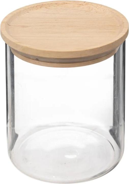 Actual product image 5Five Glass jar set with wooden lid - 3-pack (0.35 l)