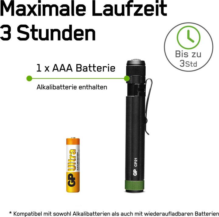 Actual product image GP Lighting GP Discvery CP21 (11.50 cm, 20 lm)
