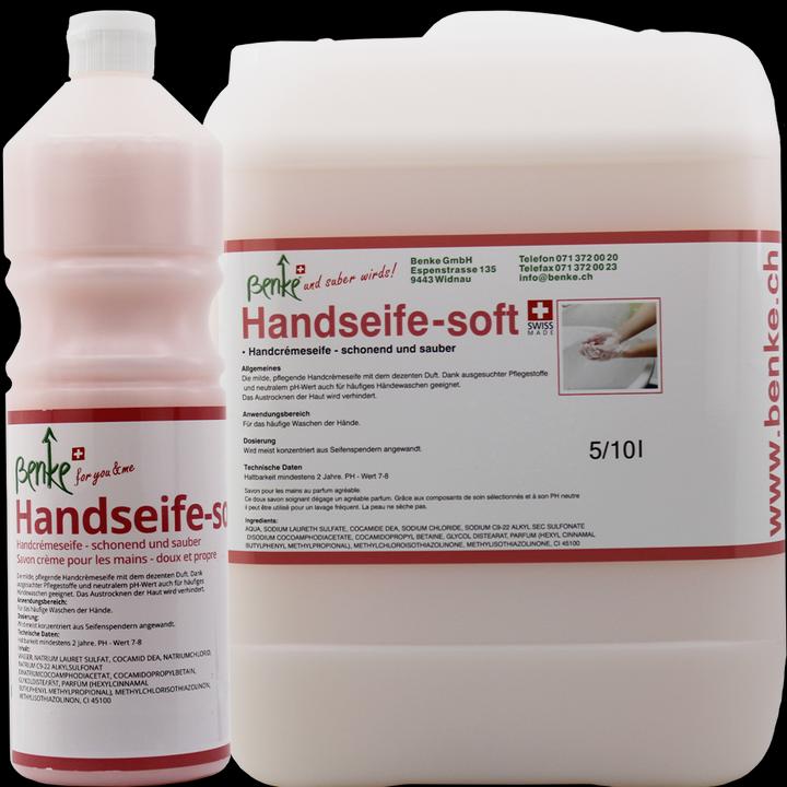 Produktbild Benke Handseife SOFT - schonend und sauber - 10 Liter (Flüssigseife, 10000 ml)