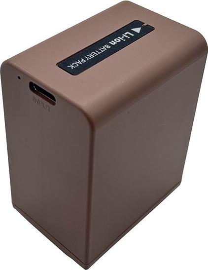 Image du produit Acconic Batterie avec entrée USB-C pour Sony NP-FV100 FDR-AX40 FDR-AX45 FDR-CX680 NEX-VG30 (Batterie)