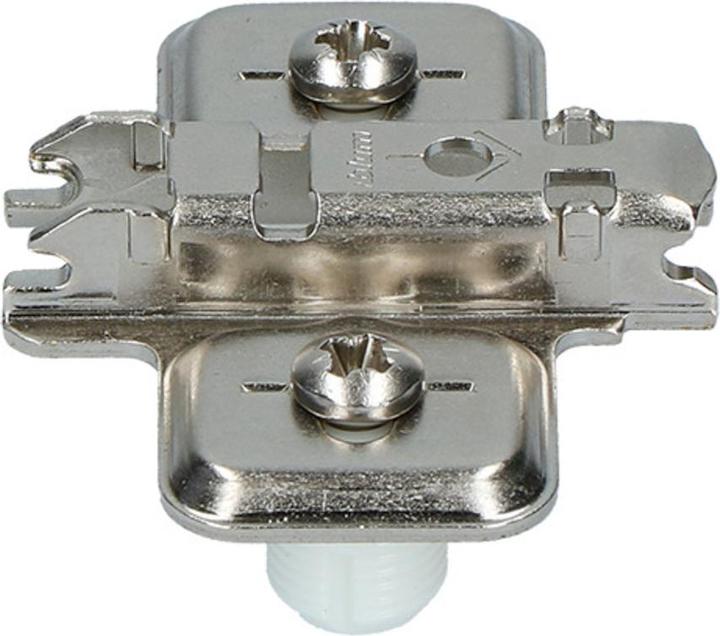Blum Plaques de montage cruciforme CLIP montage d'angle (1 pcs)