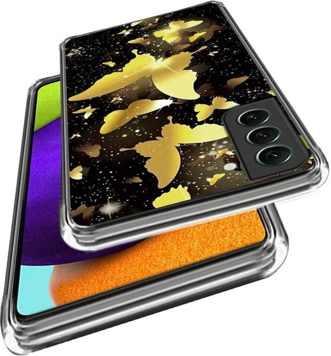 Produktbild Cover-Discount Cover Handyhülle IMD Schmetterling gold (Samsung Galaxy S24)