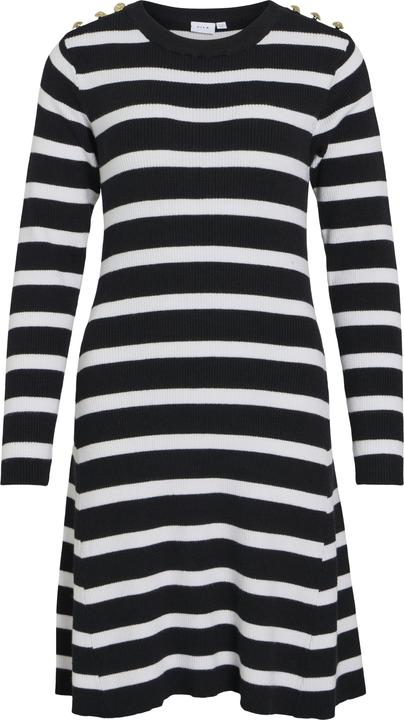 Vila Langarm Minikleid