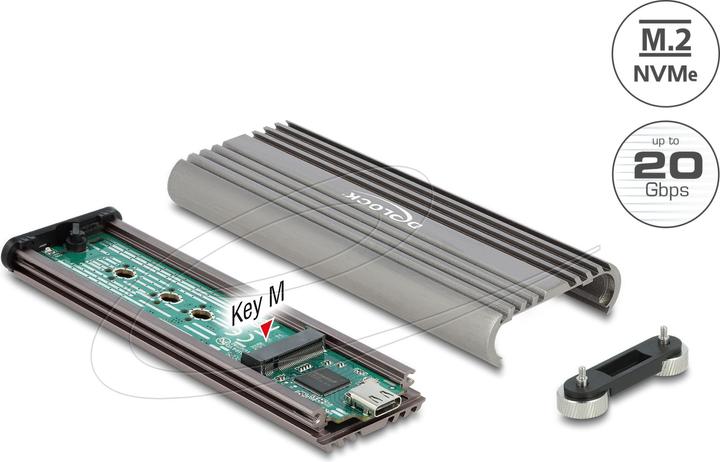 Produktbild Delock Externes Gehäuse 42001 (M.2)