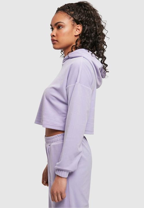 Image du produit Urban Classics Sweat à capuche croisé en velours pour femmes (4XL)
