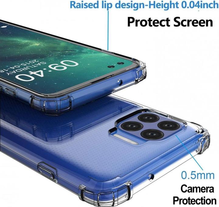 Produktbild Screenguard Motorola Moto G 5G Plus Hülle Crystal Soft Airbag Bumper (Motorola Moto G 5G Plus)