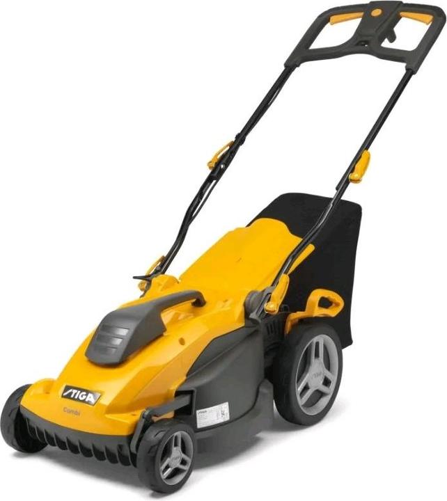 Produktbild Stiga COMBI 340c Elektro Rasenmäher 1600W Schnittbreite (max.) 38cm (Netzbetrieb)